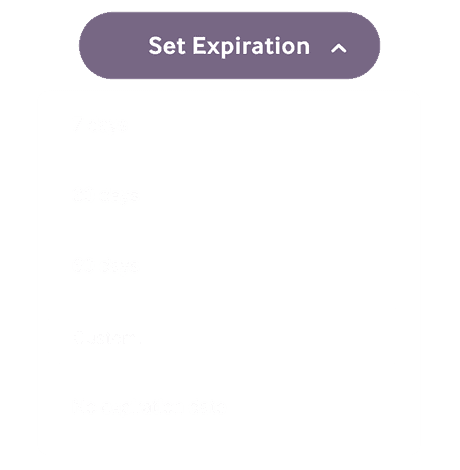 Set Expiration Date